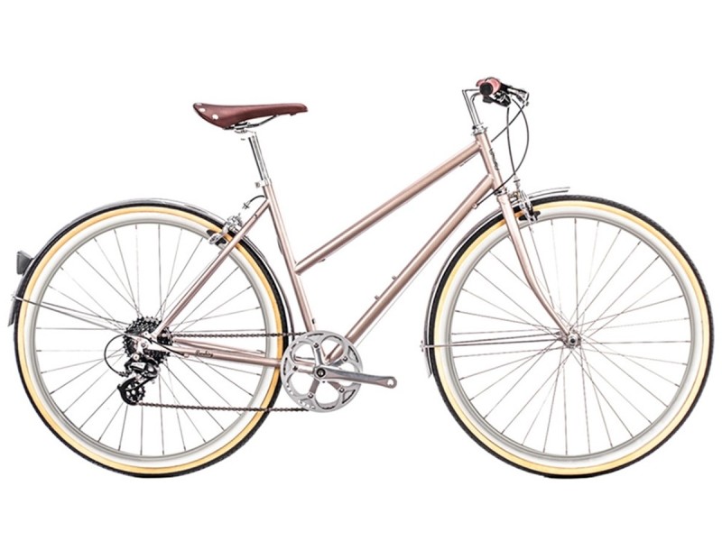 Bicicletta da Città 6KU Odessa 8 Velocità Pershing Gold Online