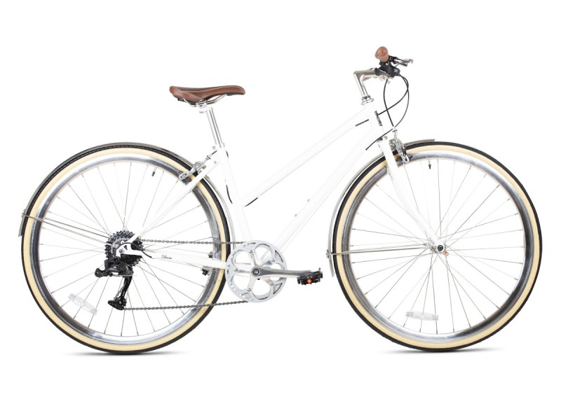 Bicicleta Urbana 6KU Odessa 8 Velocidades Coney White Online