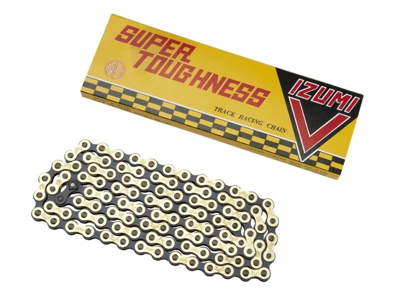 Cadena Fixie Izumi V Super Toughness NJS Oro Negra 106 Eslabones Online
