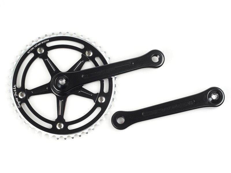 Kurbelsatzn Fixie / Single Speed BLB Super Pista 165mm Schwarz Online