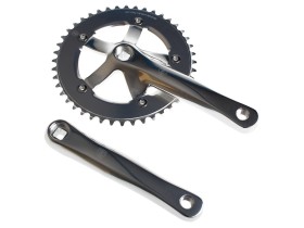 Juego de Bielas Fixie / Single Speed BLB Freestyle 44T 165mm Plateado Online