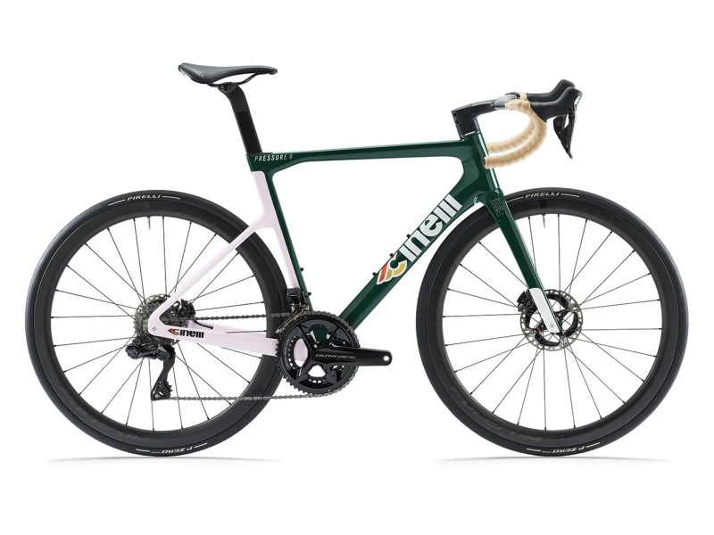 Vélo de Route Cinelli Pressure II 12 Vitesses Carbone Shimano DUR-ACE Di2