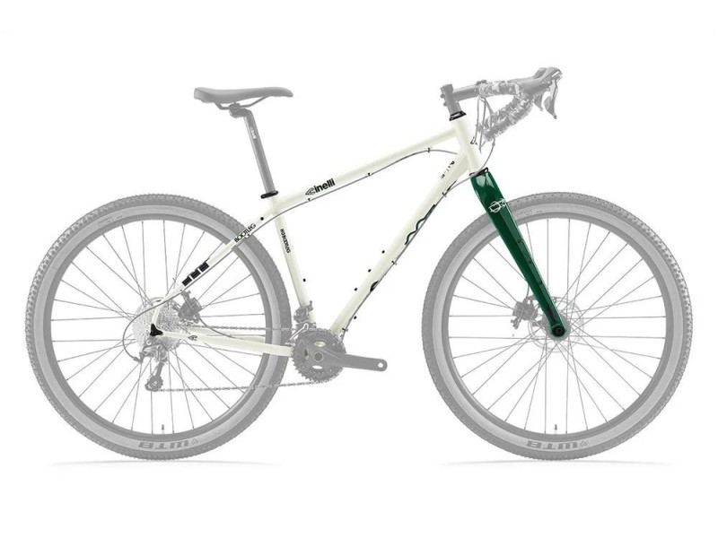 Cuadro Gravel Cinelli Hobootleg GEO + Columbus Futura Cromoly / Carbono