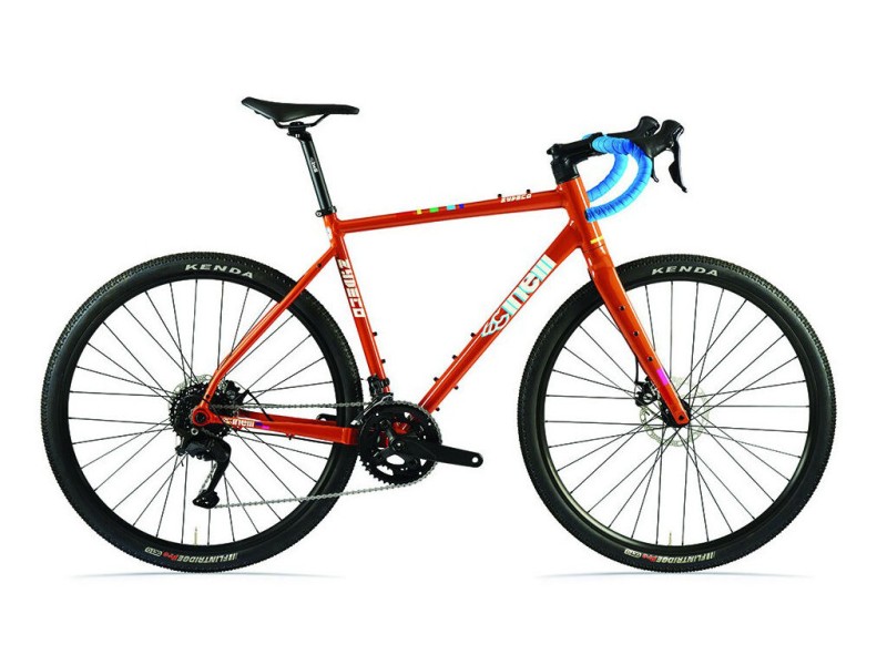 Bicicleta Gravel Cinelli Zydeco Washboard Rusty Rock AllDay 2x9 Velocidades Aluminio Shimano CUES