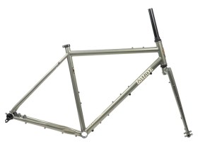 Telaio Gravel Wilde Rambler Sage Green Shimmer Chromoly / Acciaio